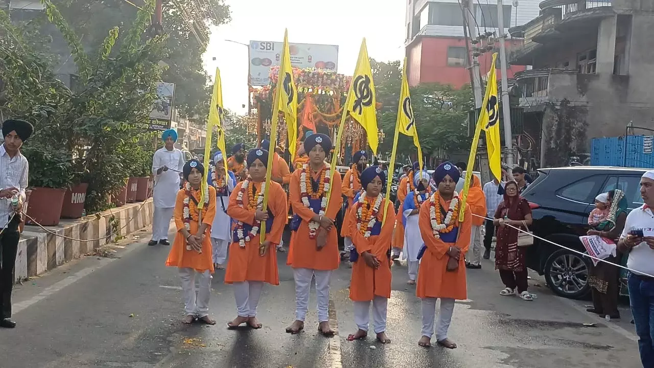 Haridwar: नगर कीर्तन में गूंजे जयकारे, सजा भव्य जुलूस