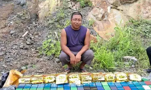Mizoram: 45 करोड़ की ड्रग्स बरामद, चार गिरफ्तार दो आरोपी म्यांमार के नागरिक