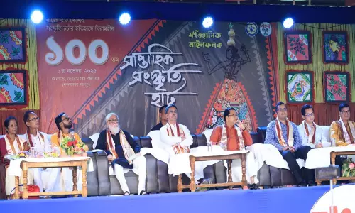 Manik Saha ने संस्कृति हाट बुनियादी ढांचे के लिए 50.25 लाख रुपये के अनुदान की घोषणा की