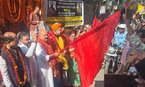 Shri Kaal Bhairav Temple पंजतीर्थी से बाइक रैली को हरी झंडी दिखाकर रवाना किया गया Shri Kaal Bhairav Temple पंजतीर्थी से बाइक रैली को हरी झंडी दिखाकर रवाना किया गया