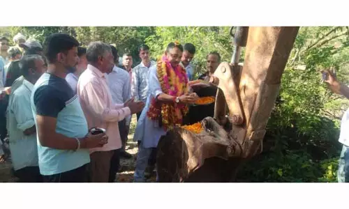 पठानिया ने 12 करोड़ रुपये की Banu-Bilaspur सड़क परियोजना का शुभारंभ किया पठानिया ने 12 करोड़ रुपये की Banu-Bilaspur सड़क परियोजना का शुभारंभ किया