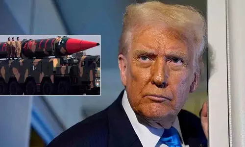 पाकिस्तान परमाणु हथियारों का परीक्षण कर रहा है: Trump पाकिस्तान परमाणु हथियारों का परीक्षण कर रहा है: Trump