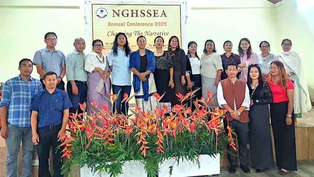 Nagaland एनजीएचएसएसईए ने कथा बदलना पर वार्षिक संगोष्ठी आयोजित की Nagaland एनजीएचएसएसईए ने कथा बदलना पर वार्षिक संगोष्ठी आयोजित की