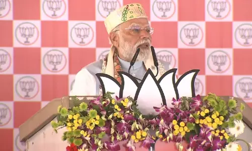 Bihar polls: PM मोदी ने कहा, राजद और कांग्रेस विकास की भाषा नहीं समझते Bihar polls: PM मोदी ने कहा, राजद और कांग्रेस विकास की भाषा नहीं समझते