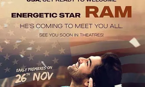 Ram Pothineni  USA टूर के साथ प्रमोट करेंगे नई फिल्म आंध्र किंग तालुका