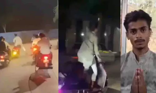 Thane: स्कूटर स्टंट पकड़े जाने पर मुंब्रा के युवक ने मांगी माफ़ी
