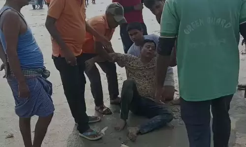 Digha के समुद्र में बड़ा खतरा, नुलियड के प्रयासों से डूबा पर्यटक जिंदा लौटा