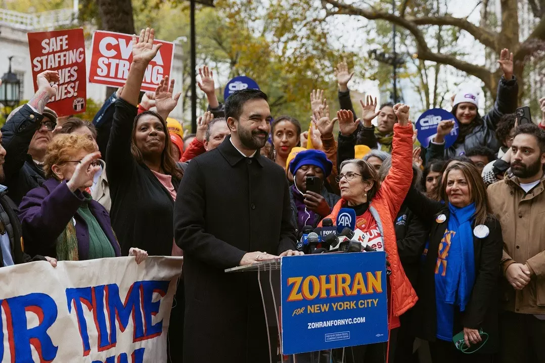 New York मेयर चुनाव में अमेरिकी मतदाताओं का बढ़ता हुआ ध्यान New York मेयर चुनाव में अमेरिकी मतदाताओं का बढ़ता हुआ ध्यान