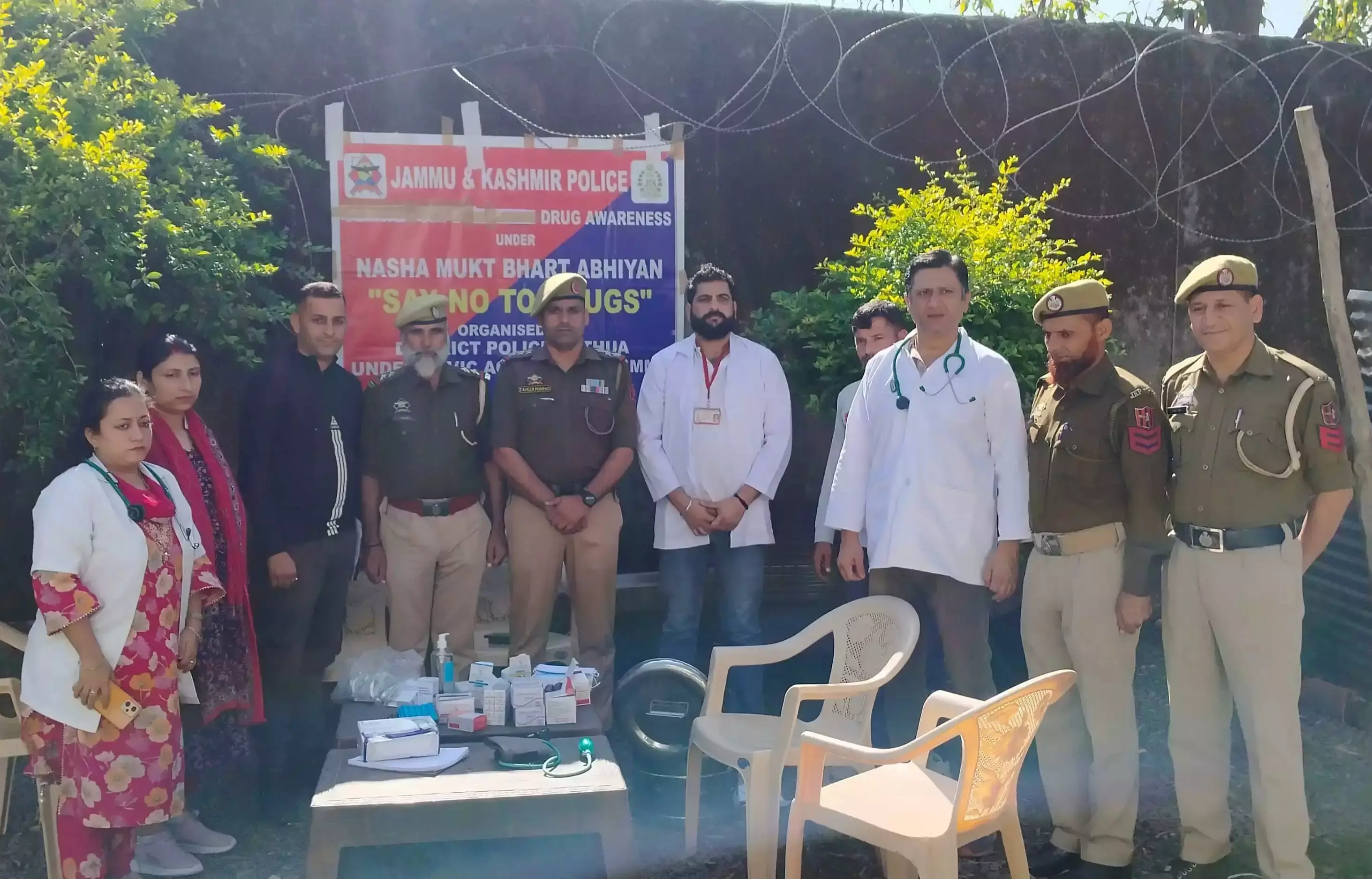 Kathua: बिलावर में नि:शुल्क चिकित्सा शिविर से लोगों को मिला लाभ Kathua: बिलावर में नि:शुल्क चिकित्सा शिविर से लोगों को मिला लाभ