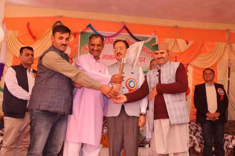 Shillai school के लिए बुनियादी ढांचे को बढ़ावा, मंत्री ने दो नए कक्षाओं का उद्घाटन किया Shillai school के लिए बुनियादी ढांचे को बढ़ावा, मंत्री ने दो नए कक्षाओं का उद्घाटन किया