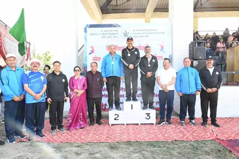 Himachal: नौणी विश्वविद्यालय में खेलकूद और सांस्कृतिक कार्यक्रम शुरू Himachal: नौणी विश्वविद्यालय में खेलकूद और सांस्कृतिक कार्यक्रम शुरू