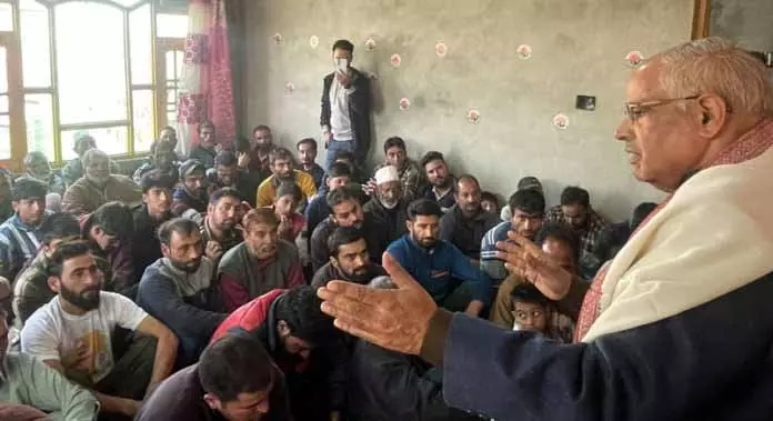 पहलगाम हमले के बाद उपराज्यपाल ने शांति और स्थिरता बहाल की: Andrabi पहलगाम हमले के बाद उपराज्यपाल ने शांति और स्थिरता बहाल की: Andrabi
