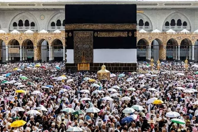 Hajj 2026: मुस्लिम-अल्पसंख्यक देशों के तीर्थयात्रियों के लिए रजिस्ट्रेशन हुआ शुरू Hajj 2026: मुस्लिम-अल्पसंख्यक देशों के तीर्थयात्रियों के लिए रजिस्ट्रेशन हुआ शुरू