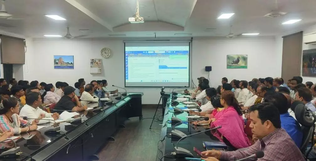 ई-ऑफिस के सुचारू क्रियान्वयन हेतु एक दिवसीय प्रशिक्षण संपन्न ई-ऑफिस के सुचारू क्रियान्वयन हेतु एक दिवसीय प्रशिक्षण संपन्न