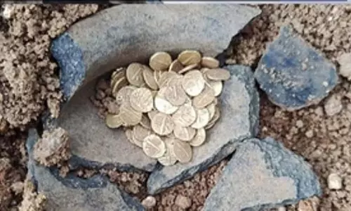 Tamil Nadu: जावथुमलाई में विजयनगर साम्राज्य के सोने के सिक्के मिले Tamil Nadu: जावथुमलाई में विजयनगर साम्राज्य के सोने के सिक्के मिले