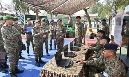 सेना प्रमुख जनरल उपेंद्र द्विवेदी ने की ड्रोन व युद्धक तैयारियों की समीक्षा