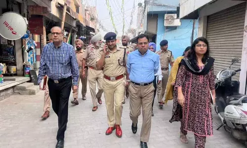 प्रकाश पर्व कार्यक्रम से पहले DC ने नगर कीर्तन मार्ग की समीक्षा की