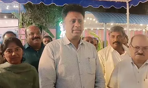 Karnataka : मंत्री सुधाकर ने शिदलाघट्टा को व्यापक विकास की ओर ले जाने का वादा किया Karnataka : मंत्री सुधाकर ने शिदलाघट्टा को व्यापक विकास की ओर ले जाने का वादा किया