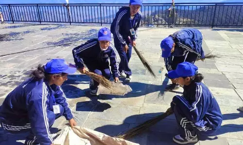 चूड़धार में NSS स्वयंसेवकों ने आस्था और पर्यावरण भक्ति का संगम किया