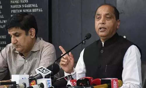 हिमाचल प्रदेश सरकार गारंटियों को पूरा करने में विफल रही: Jai Ram Thakur हिमाचल प्रदेश सरकार गारंटियों को पूरा करने में विफल रही: Jai Ram Thakur
