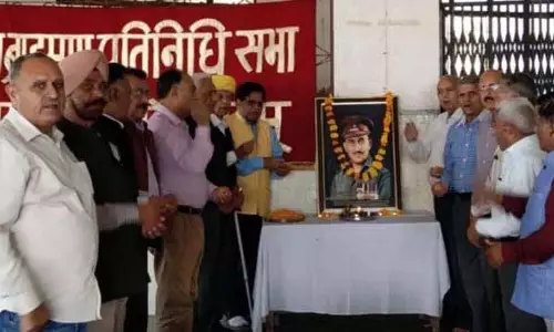 DBPS ने मेजर सोम नाथ शर्मा को श्रद्धांजलि अर्पित की DBPS ने मेजर सोम नाथ शर्मा को श्रद्धांजलि अर्पित की