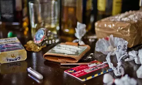 Gachibowli में फिर ड्रग पार्टी में खलल, 12 लोग गिरफ्तार