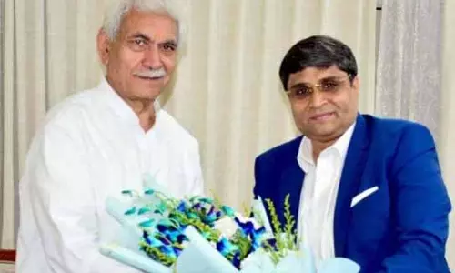 JAMMU: राहुल सहाय ने एलजी से मुलाकात की