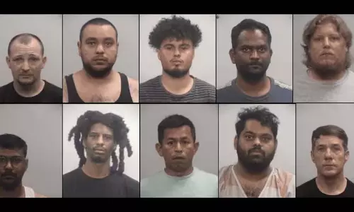 Texas में वेश्यावृत्ति के मामले में तीन भारतीय मूल के पुरुष गिरफ्तार