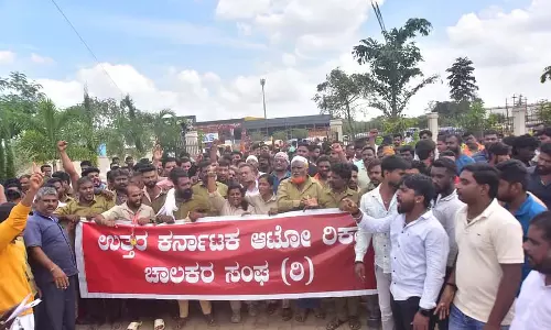 ऐप-आधारित सेवा: ऑटो ड्राइवर विरोध प्रदर्शन कर रहे हैं, कार्रवाई की मांग कर रहे