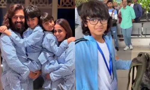रितेश और जेनेलिया देशमुख के बेटे रियान ने पहली बार अकेले उड़ान भरी रितेश और जेनेलिया देशमुख के बेटे रियान ने पहली बार अकेले उड़ान भरी