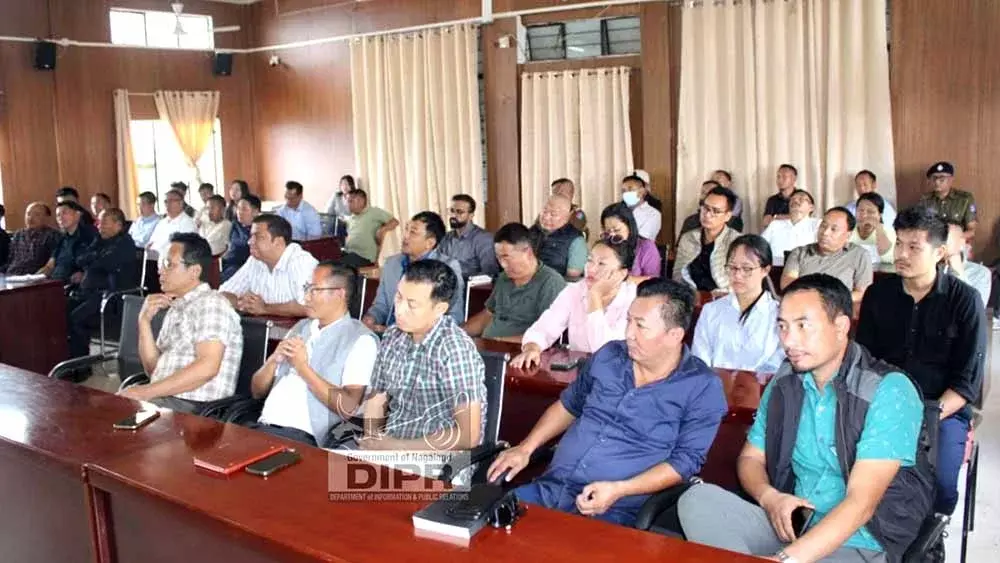 Nagaland किफिरे केंद्रीय वित्त मंत्री के दौरे की तैयारी में Nagaland किफिरे केंद्रीय वित्त मंत्री के दौरे की तैयारी में