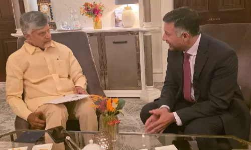 Andhra CM नायडू ने ब्रिटेन के विश्वविद्यालयों के साथ साझेदारी पर चर्चा की