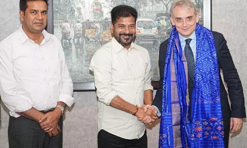 Telangana CM ने हैदराबाद को वैश्विक नवाचार केंद्र बनाने के लिए जर्मनी से सहयोग मांगा