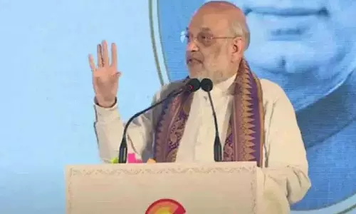 Bihar चुनाव रैली के दौरान अमित शाह ने राहुल गांधी, लालू यादव पर हमला बोला
