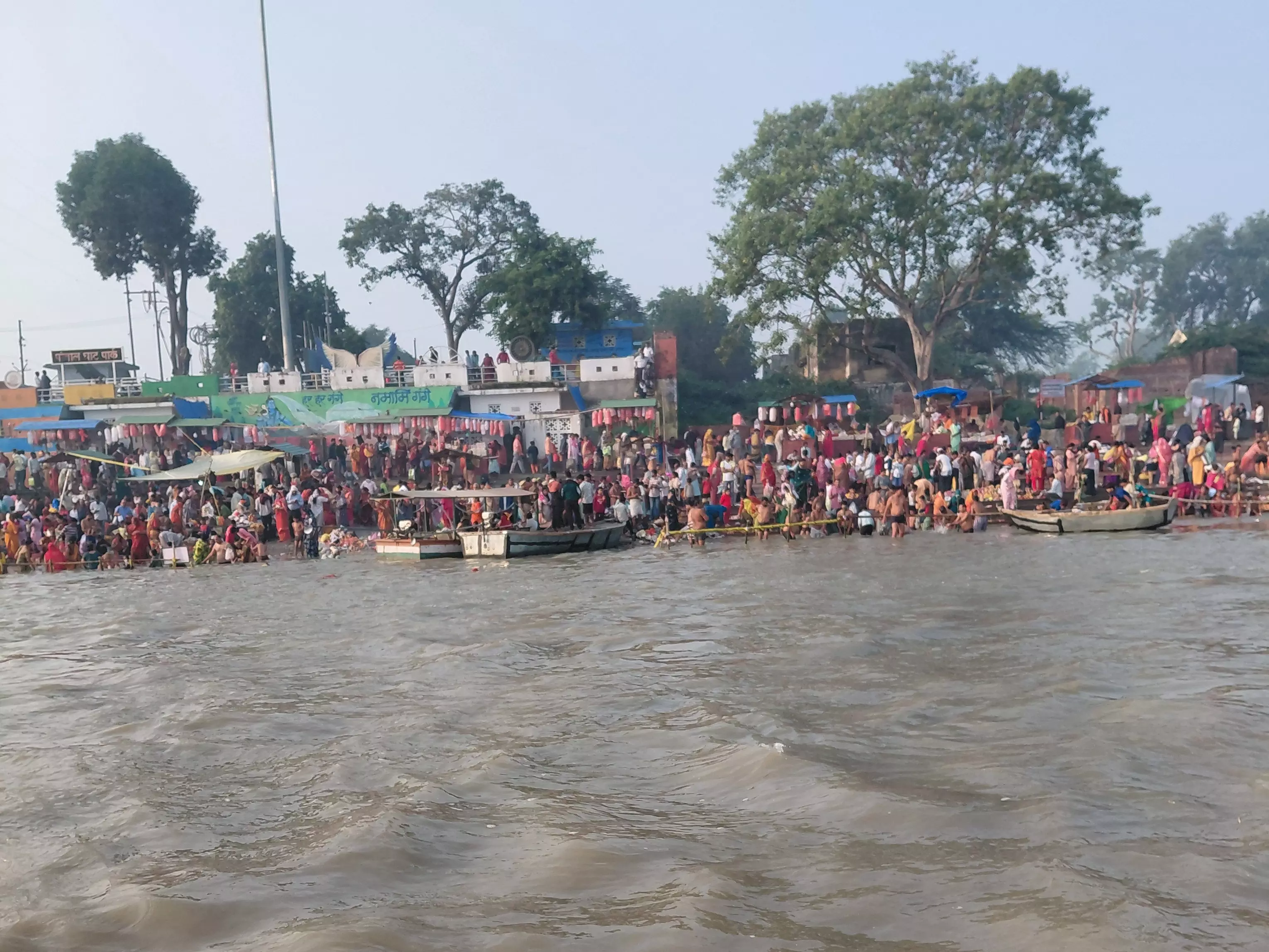 Farrukhabad: पांचाल घाट पर गंगा स्नान के दौरान सुरक्षा व्यवस्था सख्त Farrukhabad: पांचाल घाट पर गंगा स्नान के दौरान सुरक्षा व्यवस्था सख्त
