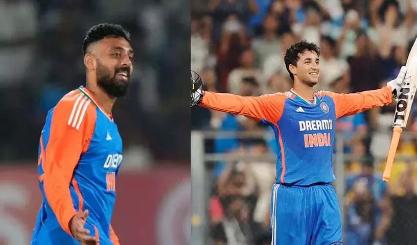 ICC टी20 रैंकिंग.. अभिषेक शर्मा, वरुण चक्रवर्ती नंबर एक रैंक पर..! ICC टी20 रैंकिंग.. अभिषेक शर्मा, वरुण चक्रवर्ती नंबर एक रैंक पर..!