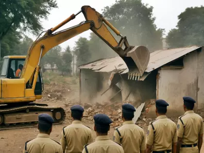Ujjain के बेगम बाग इलाके में 12 और इमारतें ध्वस्त Ujjain के बेगम बाग इलाके में 12 और इमारतें ध्वस्त