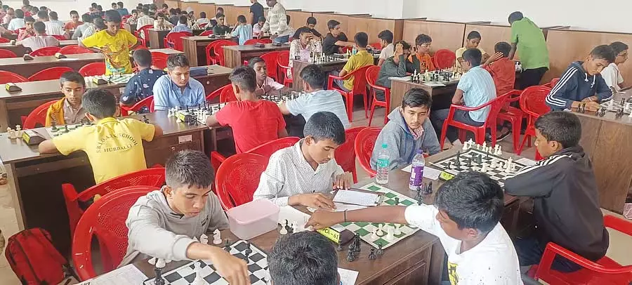 राज्य स्तरीय शतरंज टूर्नामेंट: कड़ी प्रतिस्पर्धा राज्य स्तरीय शतरंज टूर्नामेंट: कड़ी प्रतिस्पर्धा