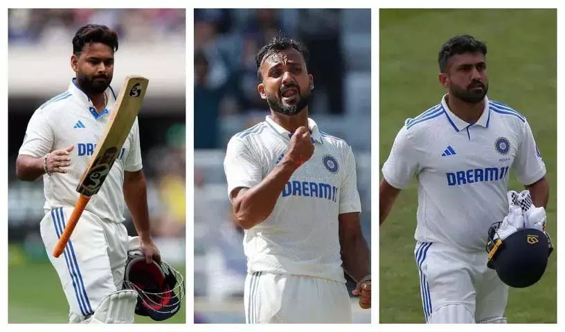 BCCI ने भारतीय टीम की घोषणा की.. ऋषभ, आकाश दीप को जगह मिली.. करुण नायर को मौका नहीं..! BCCI ने भारतीय टीम की घोषणा की.. ऋषभ, आकाश दीप को जगह मिली.. करुण नायर को मौका नहीं..!