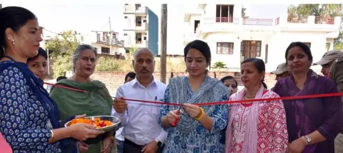 DC Udhampur ने वार्ड नंबर 21 में नव निर्मित सुविधा का उद्घाटन किया DC Udhampur ने वार्ड नंबर 21 में नव निर्मित सुविधा का उद्घाटन किया