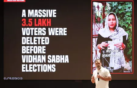 अंजलि ने राहुल गांधी के H फाइल्स दावे की खोली पोल, भाजपा ने वीडियो शेयर कर साधा निशाना अंजलि ने राहुल गांधी के H फाइल्स दावे की खोली पोल, भाजपा ने वीडियो शेयर कर साधा निशाना