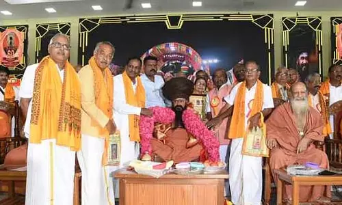 धर्मपुरम अथेना मनीविझला सम्मेलन: 72 कवियों को तमिल सेवा पुरस्कार से सम्मानित किया