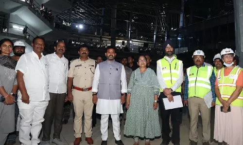 Bhogapuram हवाई अड्डे का 91.7 प्रतिशत निर्माण कार्य पूरा