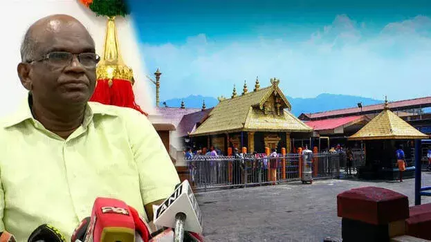 सबरीमाला सोना चोरी मामला: पूर्व देवस्वओम बोर्ड अध्यक्ष एन वासु तीसरे आरोपी