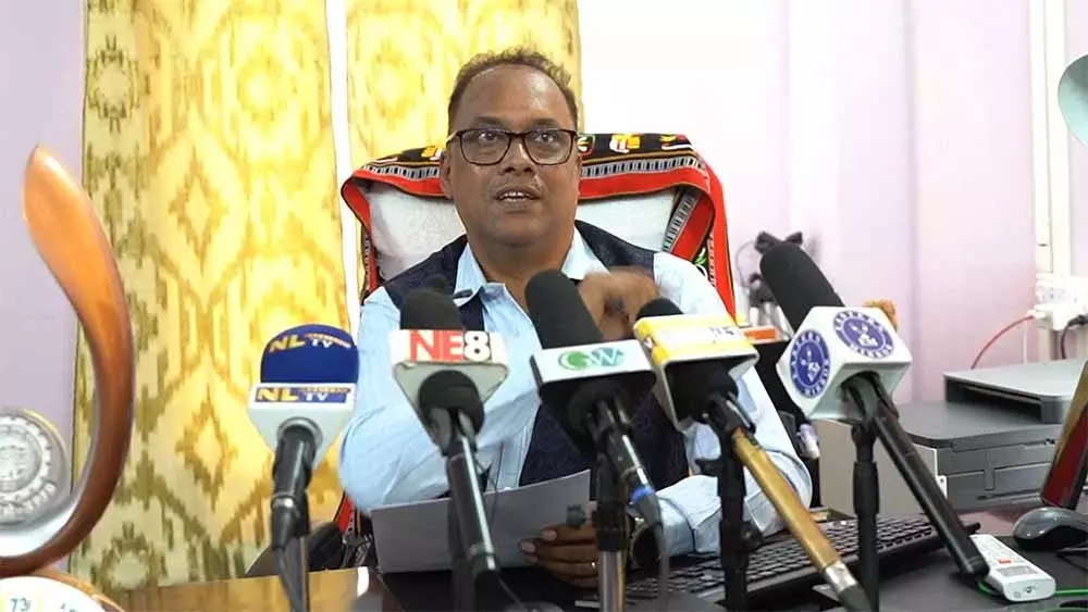 Nagaland ईपीएफओ डीएमयू आयुक्त ने कर्मचारियों के लिए नई योजनाओं की घोषणा की Nagaland ईपीएफओ डीएमयू आयुक्त ने कर्मचारियों के लिए नई योजनाओं की घोषणा की