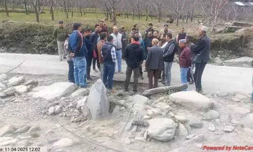 केंद्रीय टीम ने Mandi के सेराज क्षेत्र में आपदा के बाद पुनर्वास का आकलन किया