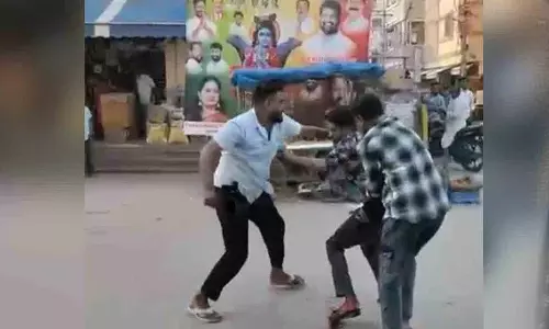 Jagadgirigutta में युवक पर उपद्रवी तत्वों का हमला Jagadgirigutta में युवक पर उपद्रवी तत्वों का हमला