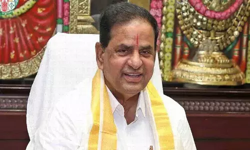 तिरुपति हवाई अड्डे का नाम बदलकर श्री वेंकटेश्वर हवाई अड्डा किया जाएगा: TTD अध्यक्ष बीआर नायडू तिरुपति हवाई अड्डे का नाम बदलकर श्री वेंकटेश्वर हवाई अड्डा किया जाएगा: TTD अध्यक्ष बीआर नायडू