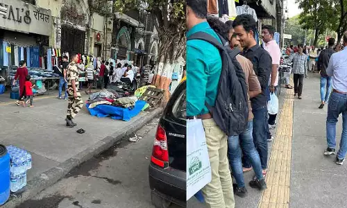 कोलाबा कॉजवे: BMC ने हटाईं अवैध दुकानें, फेरीवाले फिर लौट आए