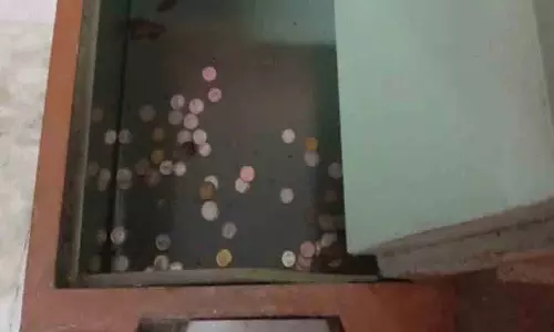 हनुमान मंदिर में चोरी.. हुंडी तोड़कर नकदी चोरी